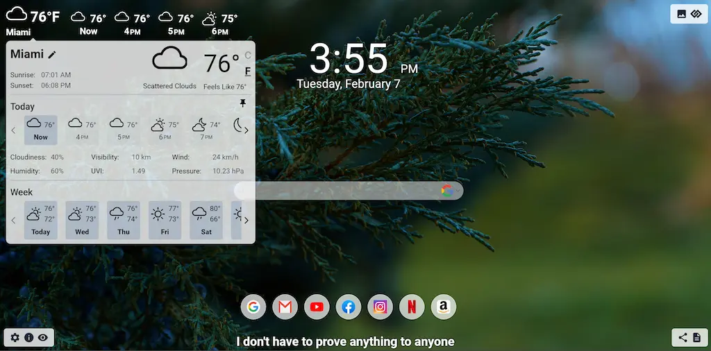Monitor your Weather Details